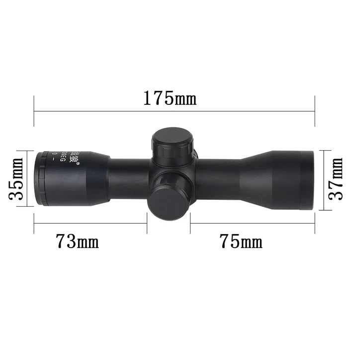 4X30 Fixed Magnification Scope